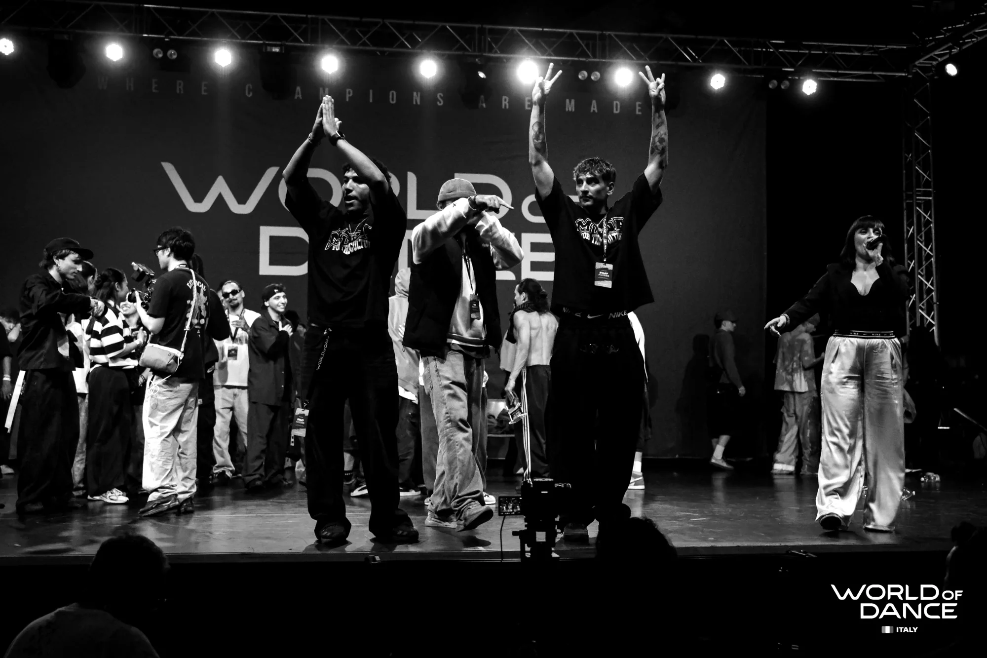 World of Dance Italy — the stage