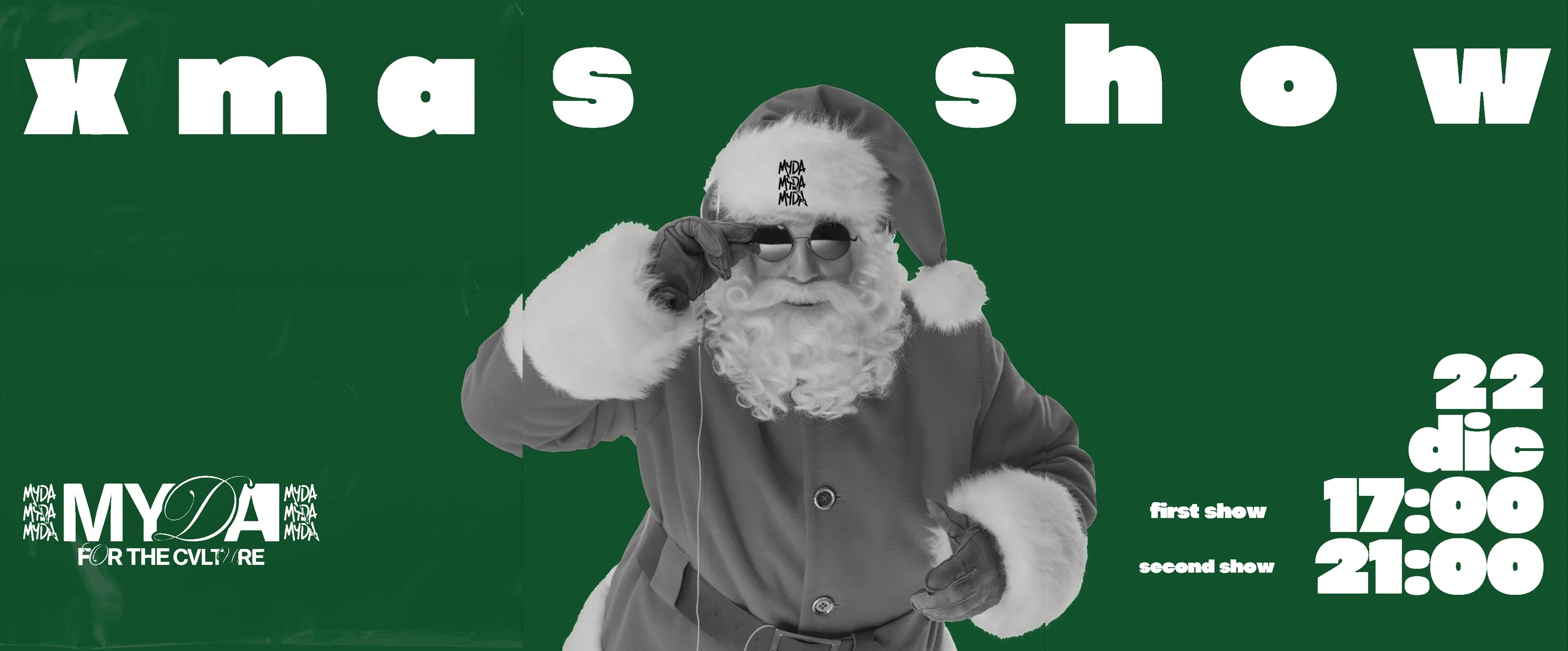 MYDA Christmas Show 2026 poster