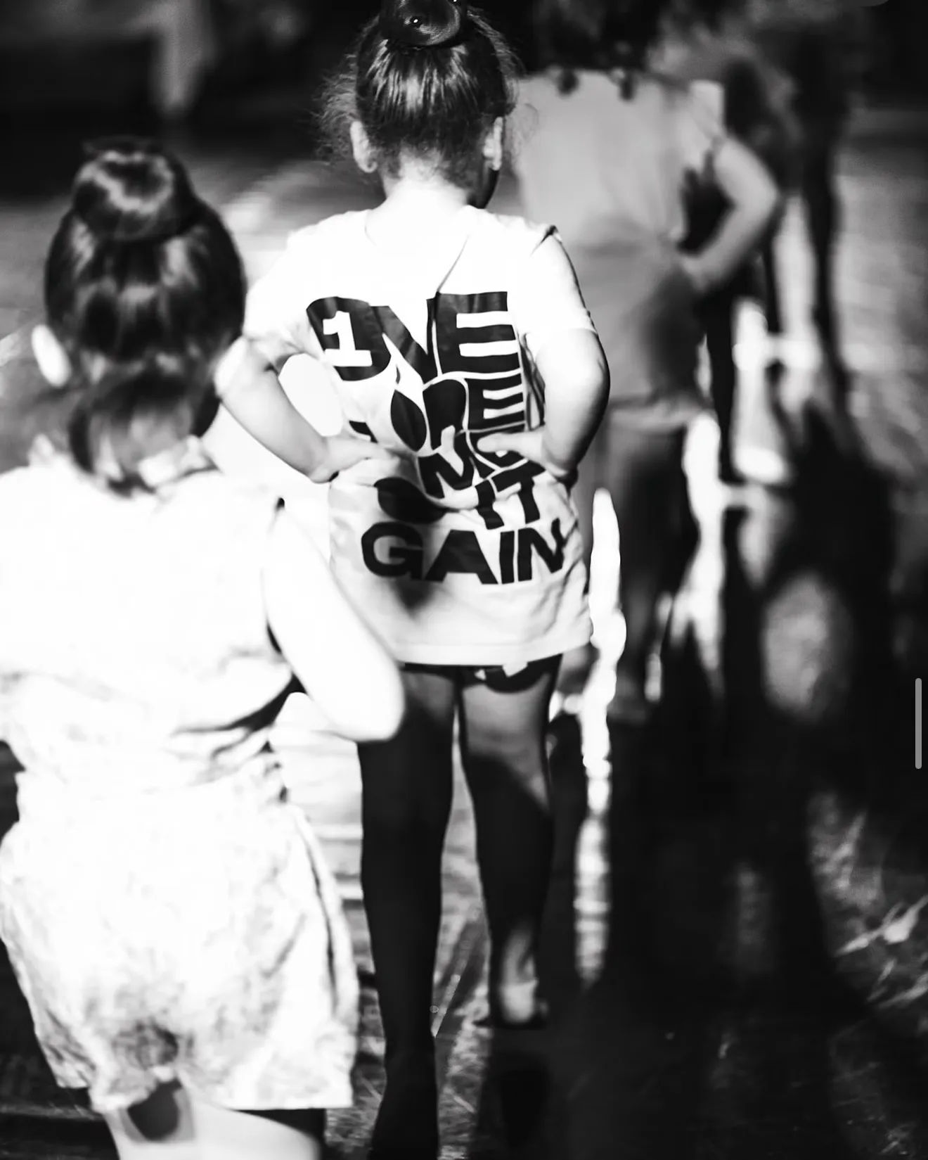 MYDA's youngest dancers on stage at the MYDA Show