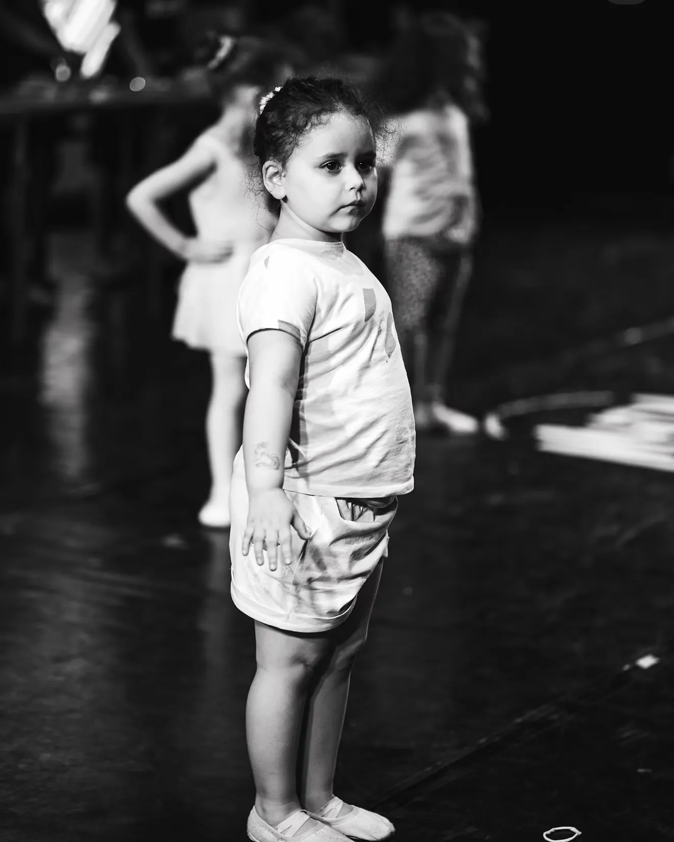 MYDA's youngest dancers on stage at the MYDA Show