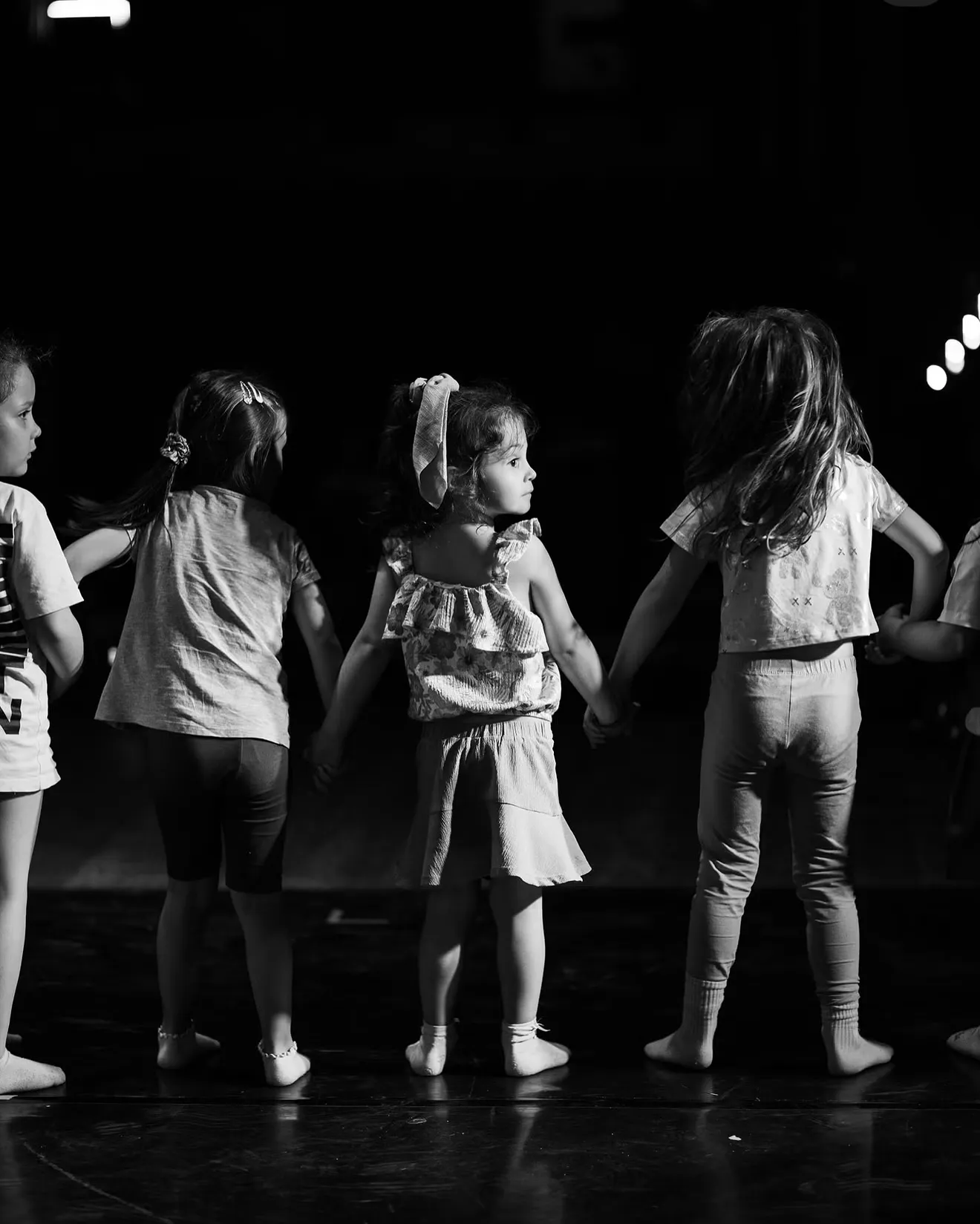 MYDA's youngest dancers on stage at the MYDA Show