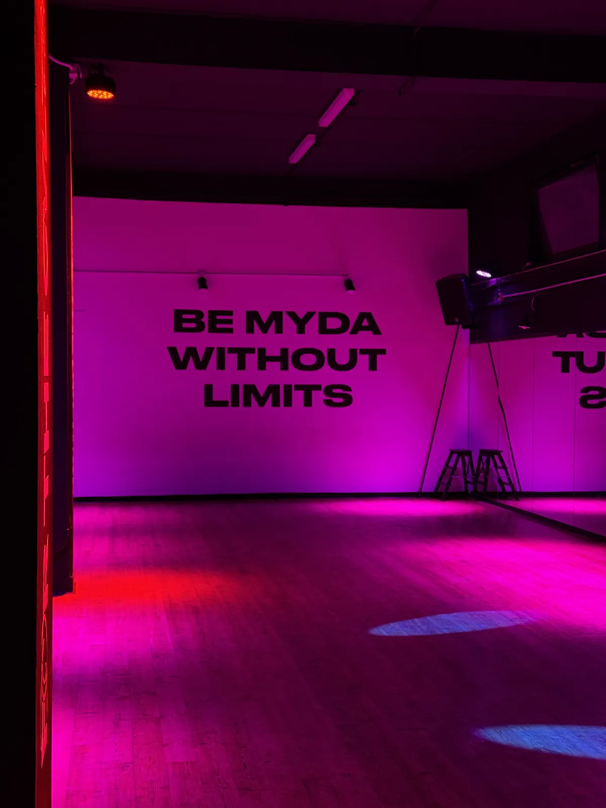 A class at the MYDA studio in Avezzano
